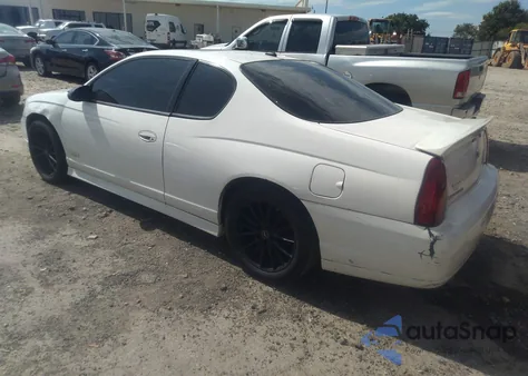 2006 Chevrolet Monte Carlo Ss из США, поврежденный, VIN 2G1WL15C469172520